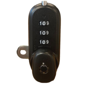 FJM Security SX-575 Locker Combination Padlock with Key Override and Code Discovery